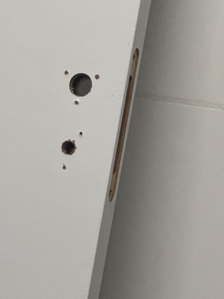 Puerta de madera maciza habitación 72 cm x 203 cm