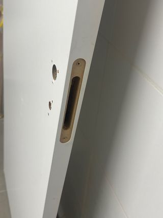 Puerta de madera maciza habitación 72 cm x 203 cm