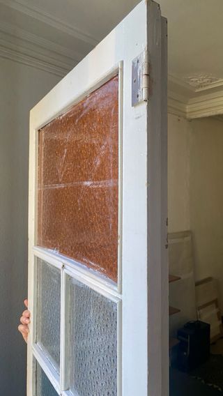 Puerta de madera antigua