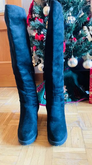 Botas altas tacón 8cm Talla 38