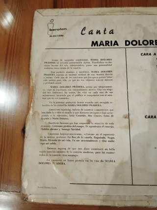 Vinilo Maria Dolores Pradera - Amarga Navidad