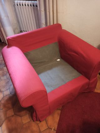 Poltrona Ikea Ektorp Rossa - Come Nuova