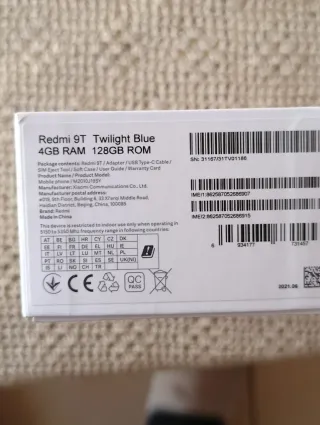 Xiaomi Redmi 9T Azul