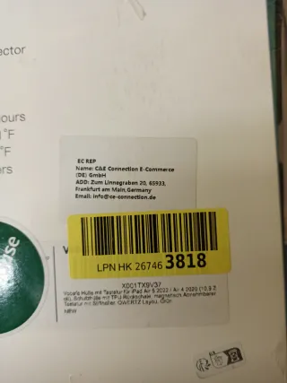 Funda Vobafe con Teclado iPad Air 5/4