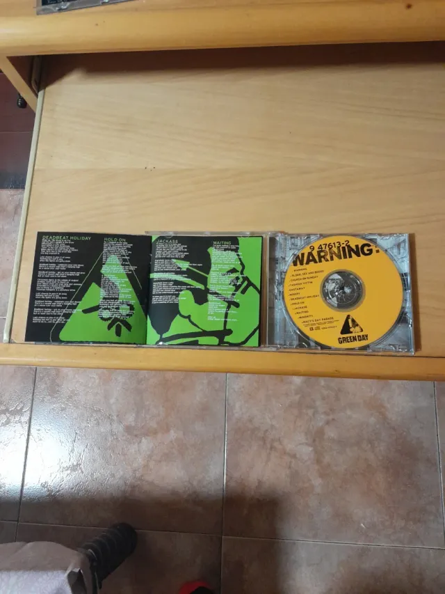 Lote 3 CD di Green Day: Dookie, Nimrod, Warning