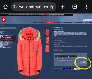 Giacca in piume Wellensteyn da donna Taglia XS