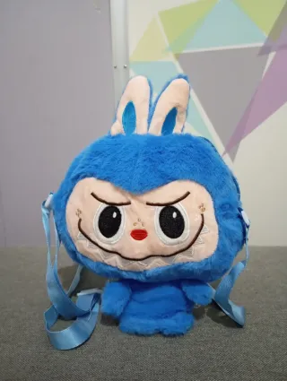 Tracolla Comic peluche blu