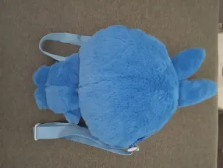 Tracolla Comic peluche blu