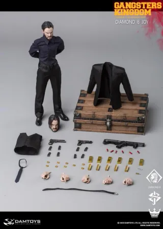 Gangsters Kingdom Diamond 8 Joy Damtoys Hot Toys