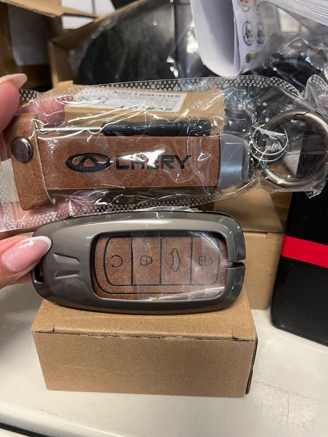 Fondina in pelle per chiave Chery