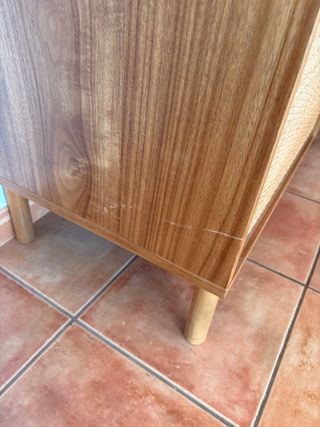 Aparador Maison du Monde Madera y Rejilla