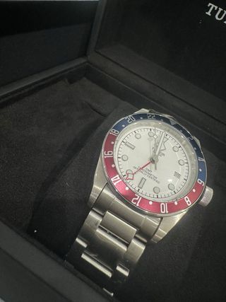 Reloj Automático Plata Blanco