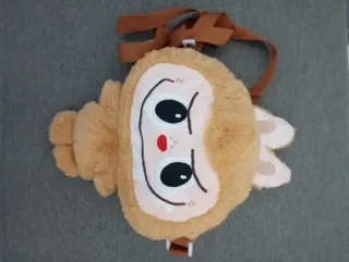 Tracolla Comic Beige/Marrone