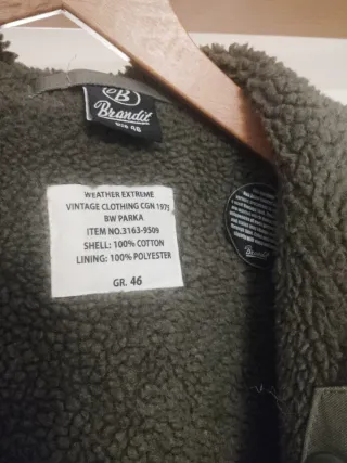 Parka Militar Brandit Talla S