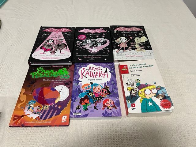 Varios libros Pedro Mañas Isidora Moon...