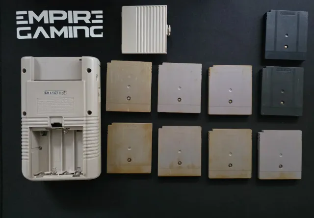 Lote Nintendo Game Boy Beige/Morado