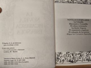 Novela picaresca española 6 tomos