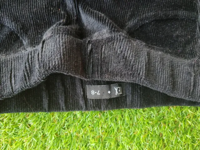 Pantalones campana pana niña 7-8 años