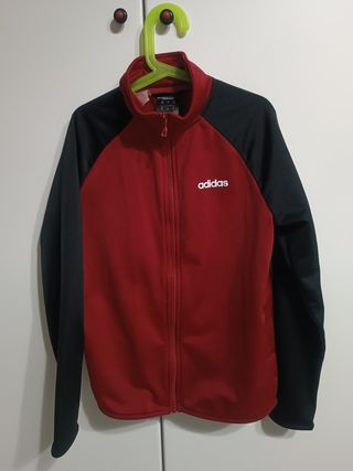 Maglia Adidas bambino 11-12 anni rossa/nera