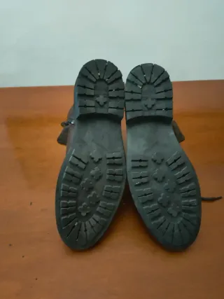 Stivaletti Napapijri Pelle Marrone Zip e Lacci