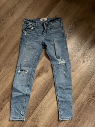 Pantalón vaquero Pull&Bear azul