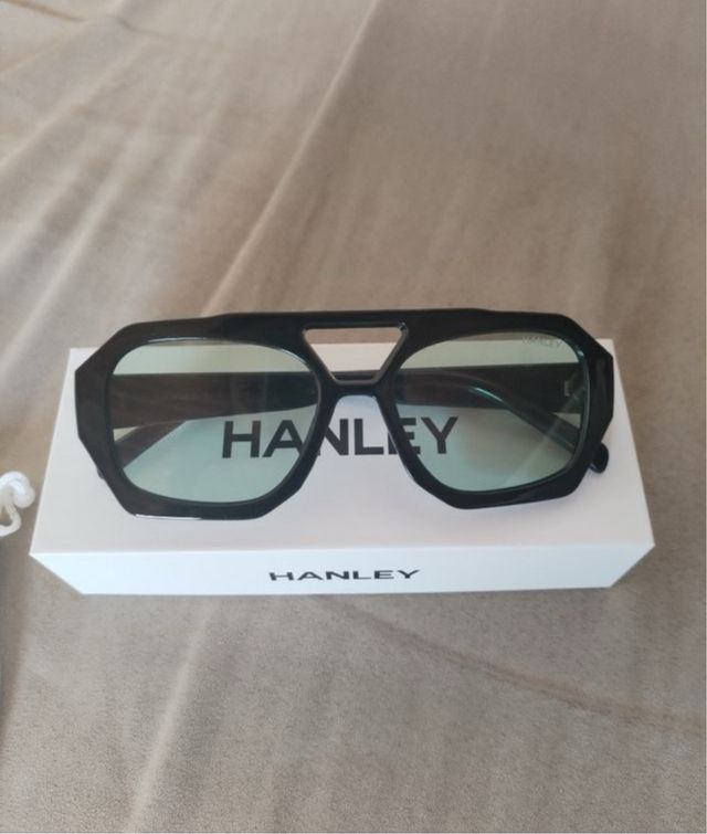 Gafas de sol Hanley negras y verdes
