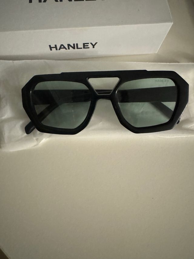 Gafas de sol Hanley negras y verdes