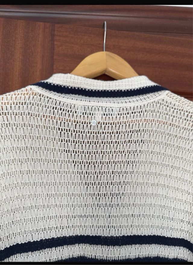 Vestido largo punto Scalpers rayas