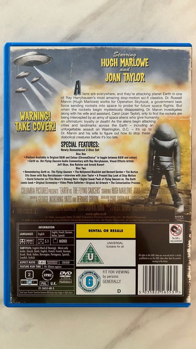 Pack DVD Ray Harryhausen Collection