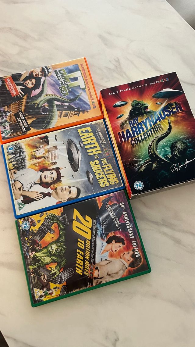 Pack DVD Ray Harryhausen Collection