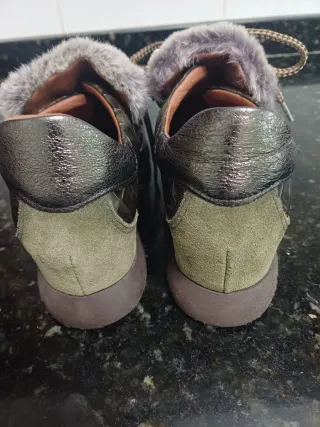 Zapatos Hispanitas invierno piel y pelo