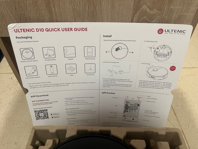 Aspirador Robot ULNTENIC D10