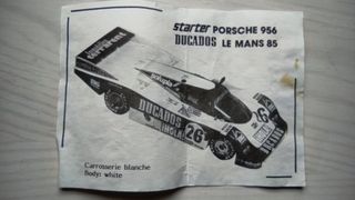 Kit 1/43 Porsche 956 Ducados Le Mans 1985 Pareja