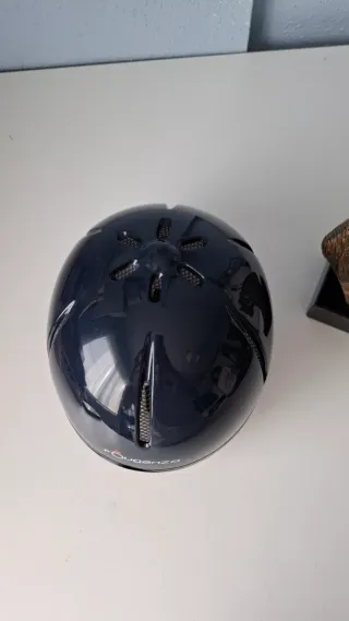 Casco equitación Fouganza azul marino