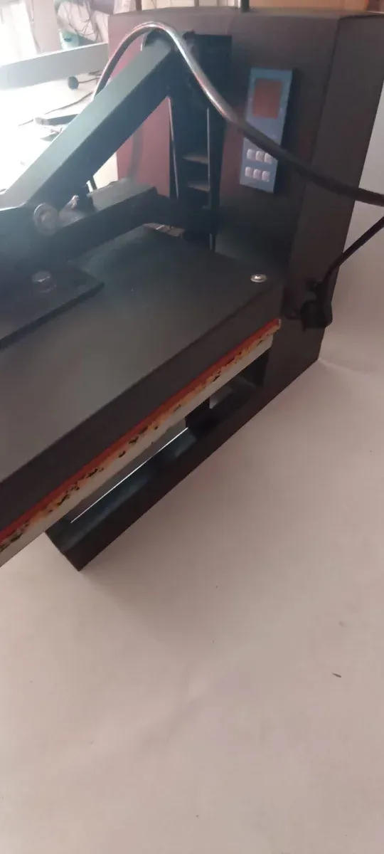 Plancha prensa termica de calor para serigrafía