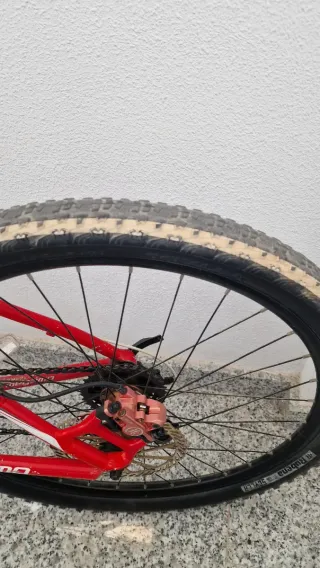 Bicicleta de Montaña Megamo Roja