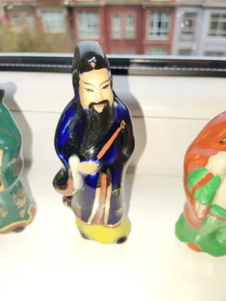5 Figuras Chinas Coleccionables