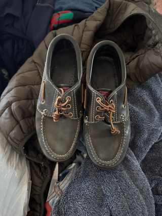 Zapatos de cuero náuticos