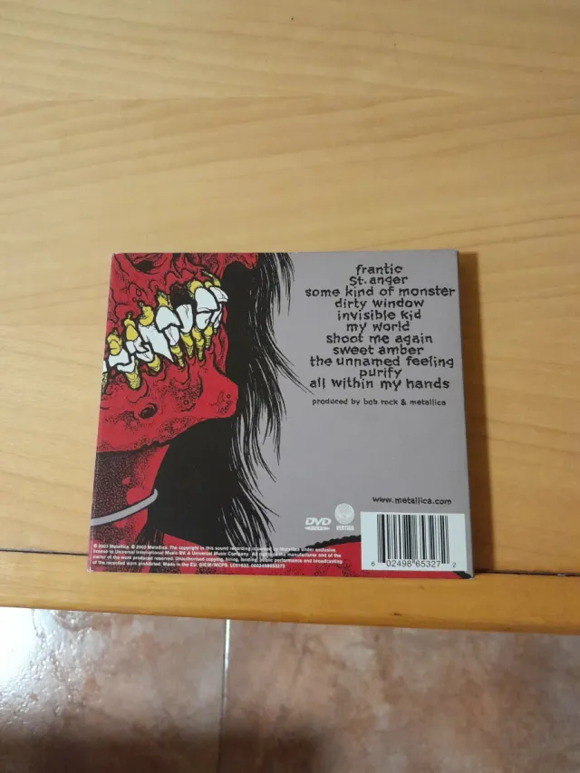 CD Metallica St. Anger Heavy Metal