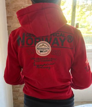 Sudadera Geographical Norway cremallera mujer