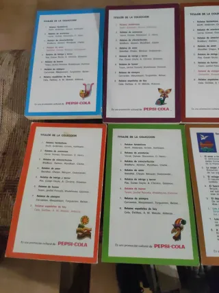 Colección Biblioteca Pepsi 16 Libros