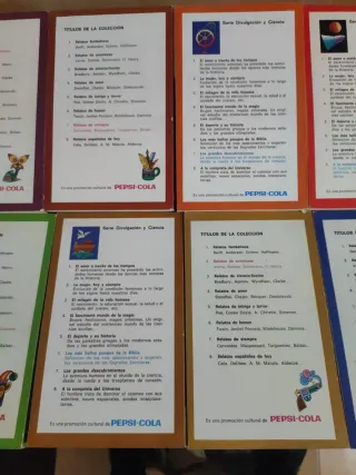 Colección Biblioteca Pepsi 16 Libros
