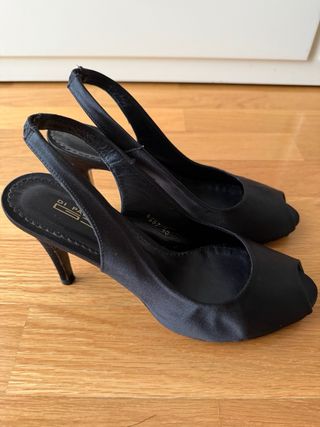 Zapatos Di Palazzo T.40 - Suela de Cuero - Made in