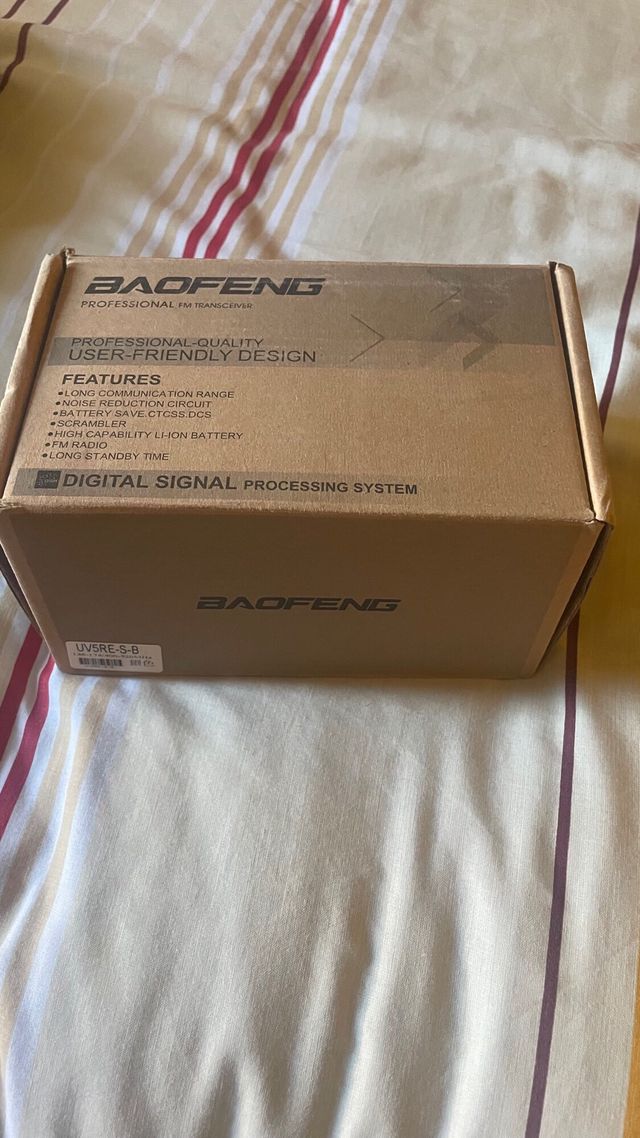 Baofeng UV5-R Radio Portátil Dual Band FM