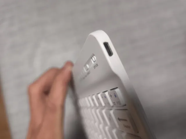 Teclado Bluetooth Blanco