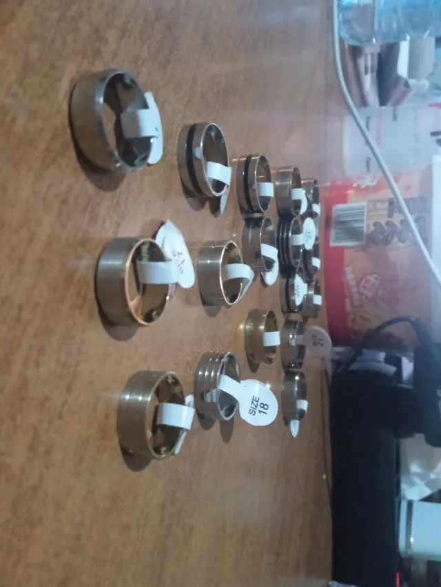 Anillos de varios tamaños