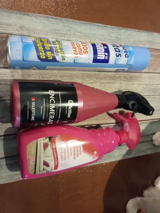 Lote productos limpieza