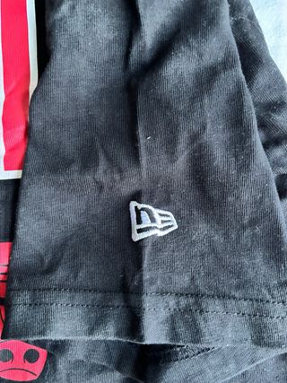 Camiseta New Era Chicago Bulls Negra