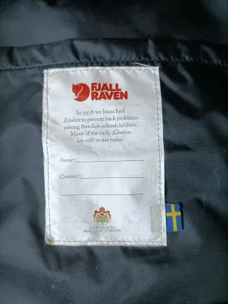 Mochila Fjällräven Kånken Negra/Gris