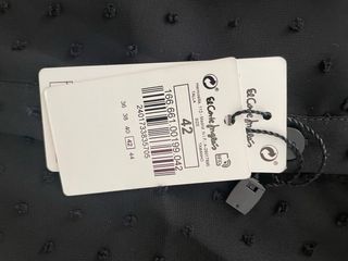 Blusa plumeti negra mujer